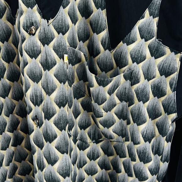 Vintage 90s CID Black Rockabilly Western Graphic Shirt - Picture 3 of 9